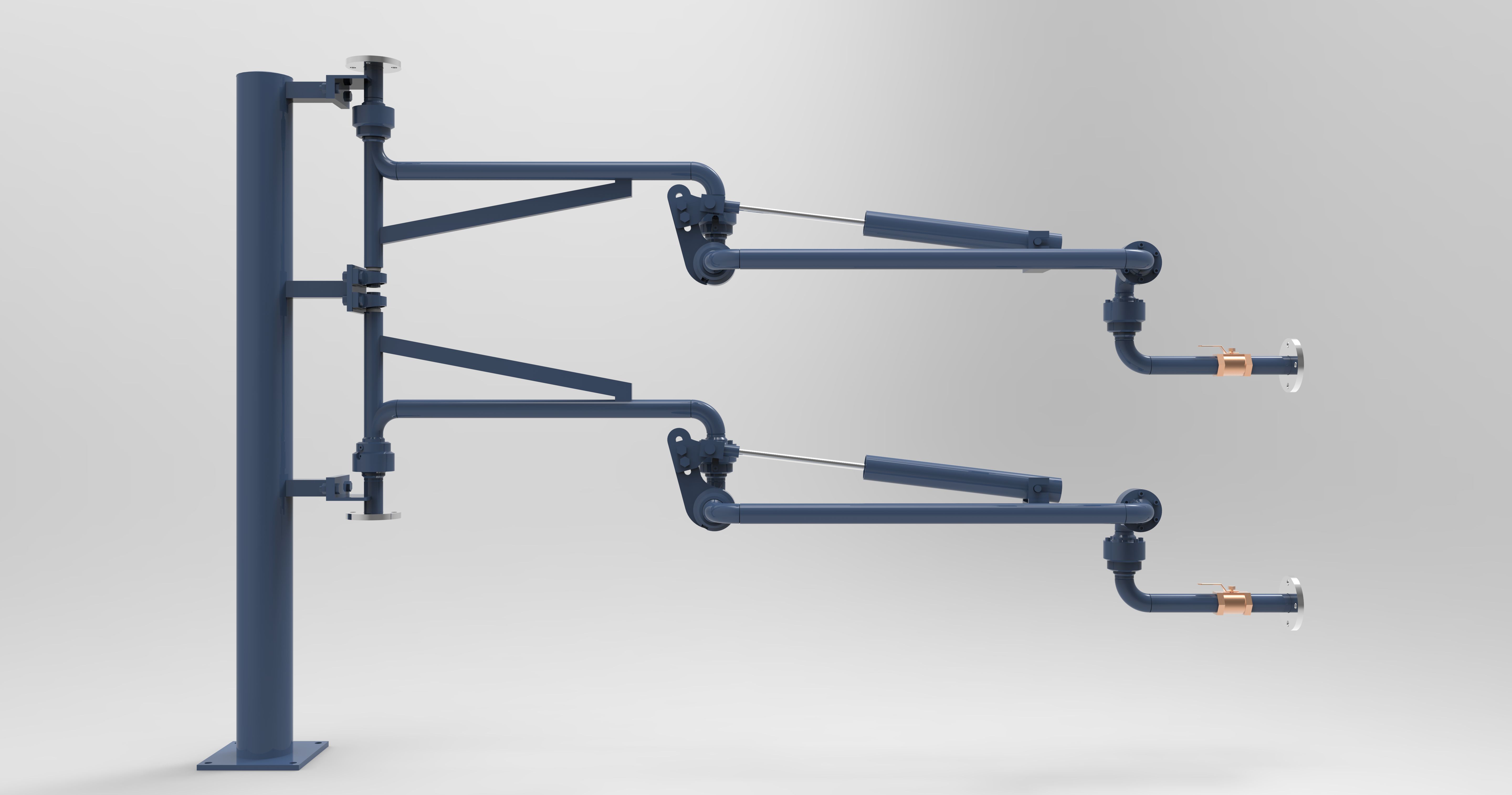 AL1512密闭式顶部装卸鹤管